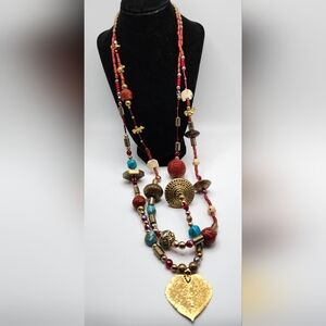 Tribal, World Market, Statement Necklace!  ABSOLUTELY STUNNING!